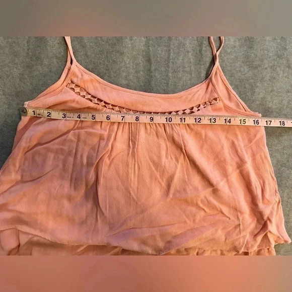 Karlie peach ruffle camisole size S - Picture 4 of 7